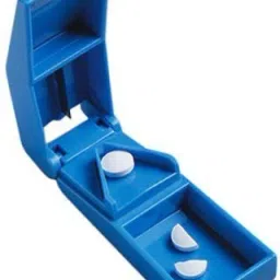 Pill Cutter with Splitter Divide Safe Storage Compartment Box AE_02 Manual Pill Cutter-image-51