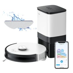 Tapo Rv30 Plus White Plastic Wet & Dry Robotic Vacuum Cleaner-image-71