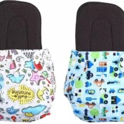 Baby Reusable Cloth diapers + Insert Pad, Adjustable-image-18