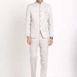 Men 2 Piece Suit Self Design Suit-picture-15
