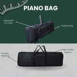 amg music Keyboard Bag for Yamaha PSR- F52 F51 E263 E273 Casio Ctk 2550 3500 Cts200 Cts300 Keyboard Bag image 5