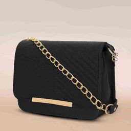 daq Black Women Sling Bag sling bag women stylish ladies purse for girls-picture-33