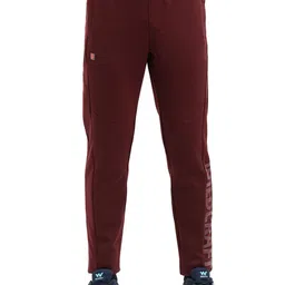 Wildcraft Men Maroon Typography Printed Track Pant-picture-35