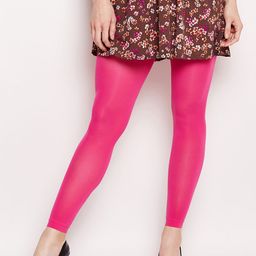 Lebami Women Pink Solid Stockings-image-74