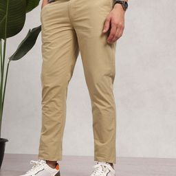 Nautica Men Smart Slim Fit Chinos Trousers-image-93