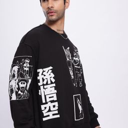 UNRL Printed Relaxed Sweatshirt-image-92