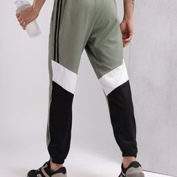 HRX by Hrithik Roshan Men Colourblocked Running Joggers-image-92