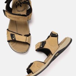 Woodland Men Nubuck Leather Comfort Sandals-picture-13