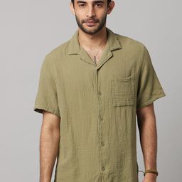 Celio Men Classic Casual Cotton Shirt-picture-2
