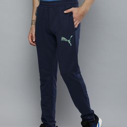 Puma Men Slim Fit Brand Logo Print Mid Rise Track Pants-image-49