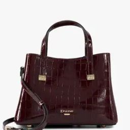 Women Dinkydorrio Croc-Embossed Shoulder Bag-image-7