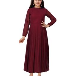 BAESD Georgette Fit & Flare Maxi Dress-picture-54