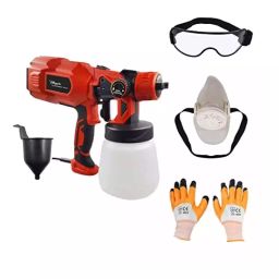 Hillgrove HGCM088 550W Plastic Heavy Duty DIY Paint Sprayer Gun Machine Set-picture-19