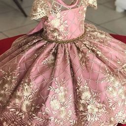 YK Girls Embellished Gown Dress-image-61