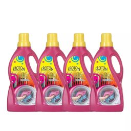 Froton 500 ml Each Active Fresh Fragrance Top Load & Front Load Liquid Detergent (Pack of 4)-picture-3