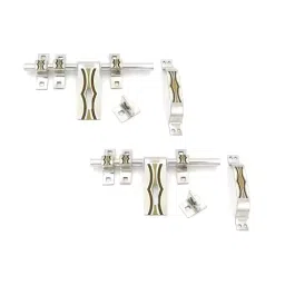 Legal 2 aldrop 2 handle P-201 16mmx3mm Stainless Steel Latching Draw Hasp-image-78