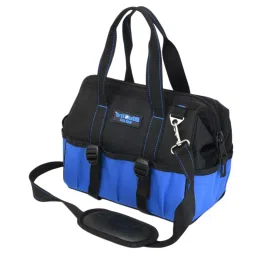 Blubird Work Gear Large Hard Bottom Tool Bag with 31 Pockets, ZPTB03-33