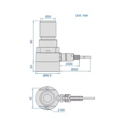 Insize Zero Setter (With Cable) 25 mm Dia 6N±0.3 N Reset Force, 9411 image 2