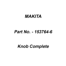 Makita Knob Complete Size 50 mm Suitable For MT360, Part No 153764-6-image-22