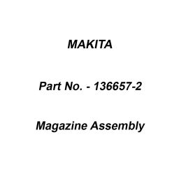 Makita Magazine Assembly Suitable For PT001G, Part No 136657-2-image-43