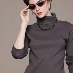 The Roadster Life Co. Ribbed Turtle Neck Pullover-image-42