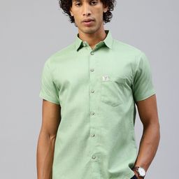 Majestic Man Men Classic Slim Fit Pure Cotton Casual Shirt-image-62