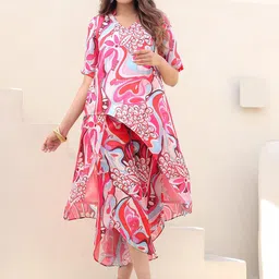 LABEL ADITI HUNDIA Printed Pure Cotton Twin Co-Ord Set-picture-53