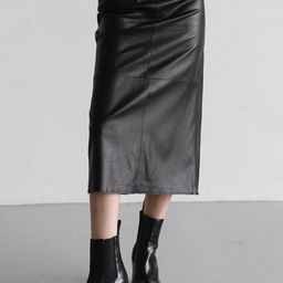 LULU & SKY Straight Midi Skirts-image-26