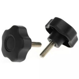 RS PRO Black Multiple Lobes Clamping Knob M8 Threaded Stud, 7027645-image-54