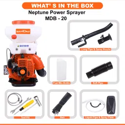 Neptune 2.8 HP 2 Stroke 43 CC Backpack Cold Fogger Mist Blower Sprayer, MBD-20-image-13