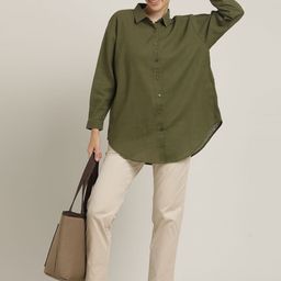 Saltpetre Oversized Shirt With Trousers Co-Ords-image-81