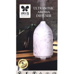 Iris Celeste Ultrasonic Aroma Diffuser - White-2