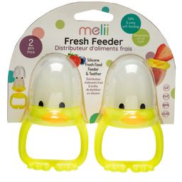Melii Fresh Feeder - 2 Pack White & Yellow-12