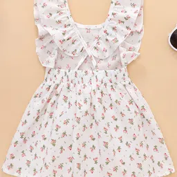 YK Women Floral Print Dress-image-12