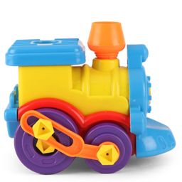 little fingers DIY Assembly Tractor & Engine Friction Toy with Screw Driver - (Color May Vary) image 5