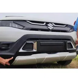 Auto Pearl Bumper Diffuser Reflector ABS Front Compatible For Maruti Suzuki Brezza (2020), Diffuser_Brezza2020_Front image 3