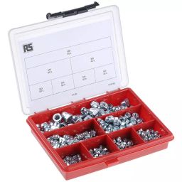 RS PRO Steel Dome Nuts Box, 315 Pieces Model No 2828894-image-63