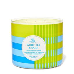 Bath & Body Works White Tea & Sage 3-Wick Scented Candle - 411g-35