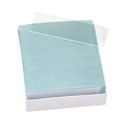 NS Clear Transparent Microscope Glass Slides for Laboratories (Pack of 50 Pcs) image 1
