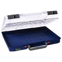 RAACO CARRYLITE W/DBL LID, 330X58X413MM, BLU, 142335-28
