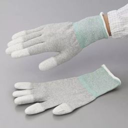 AS ONE ASPURE ESD Gloves Palm Coat L Size  Nylon, Conductive Thread, PU & (Pack of 10 Pair)-image-32