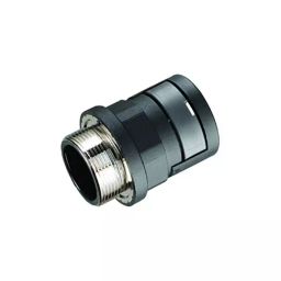 Kopex Thread Converter Conduit Fitting 29 mm Nominal Size 32 mm Nylon 12 Black IP68 rating, 7TCA297120R0342NENV0606 (Pack of 2)-image-1