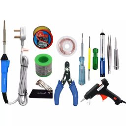 Fadman Basic 12 In 1 Soldering Iron Kit 25 W Corded Flat Copper, Iron & Nickle Tip-39