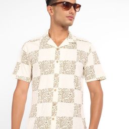 7 Alt by Pantaloons Men 1 Geometric Printed Casual Shirt-image-55