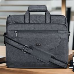 LOREM Unisex Textured Laptop Bag-77
