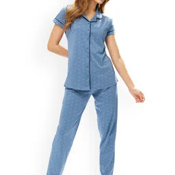 Lotik Women Printed Night suit-picture-1