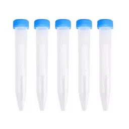 RANDHAWA GLOBAL Graduated Centrifuge Tube 15 ml with Conical Base, ‎MICROFILLTUBE15 (Pack of 50) image 1