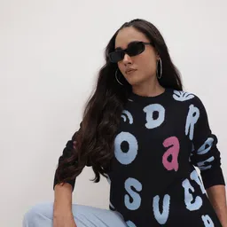 The Roadster Life Co. Typography Woven Design Pullover-picture-13