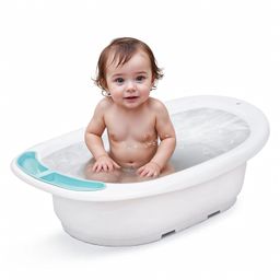 Baybee Lincey Kids Bath Tub for Baby, Mini Swimming Pool for Kids, Bathtub for Baby with Anti Skid Base with Soap Tray & Drain Plug | New Born Baby Bathtub for Kids (Blue)-image-32