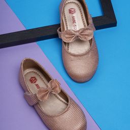 Minesole Bow EmbellishedBallerinas - Light Brown-image-82